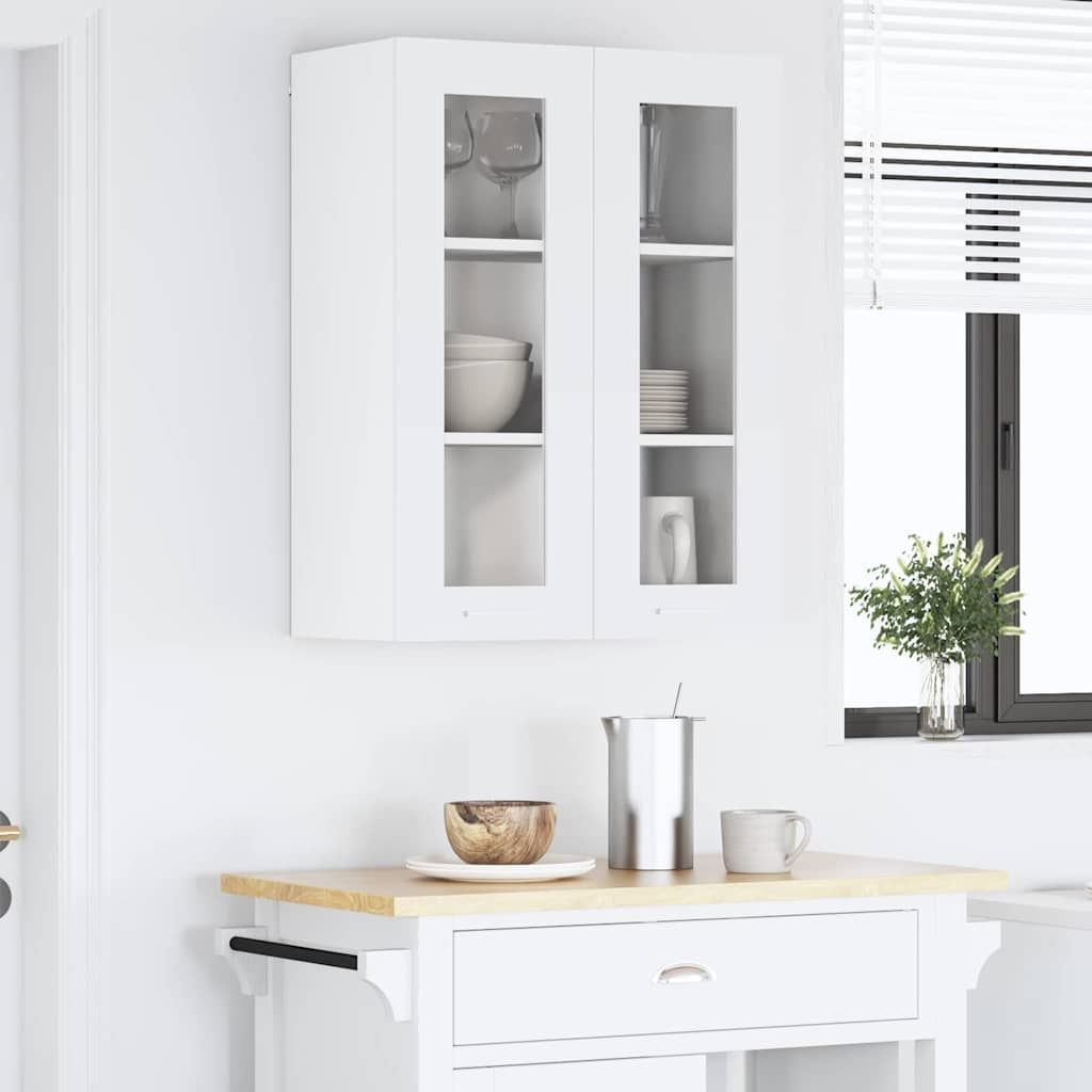 Hanging Cabinet White 60 x 31 x 80 cm Engineered Wood