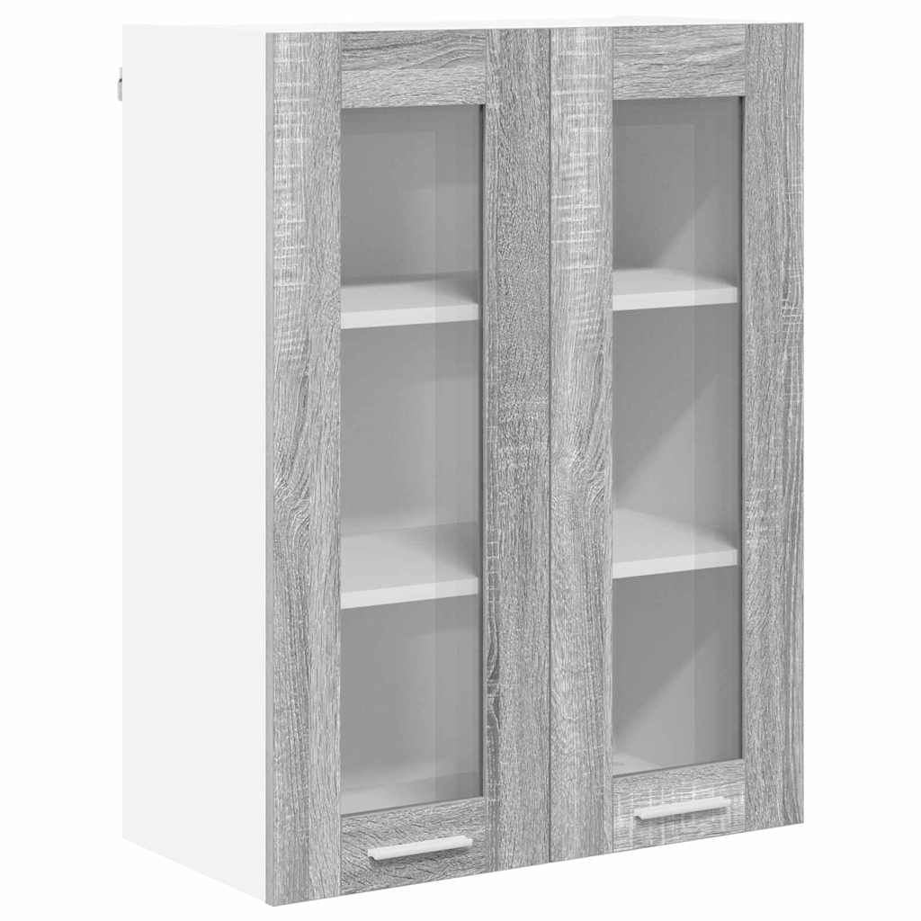 Hanging Cabinet Grey Sonoma 60 x 31 x 80 cm Engineered Wood