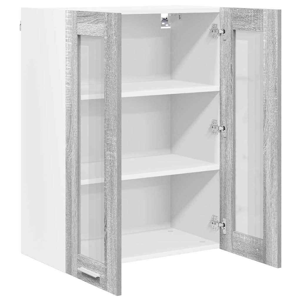 Hanging Cabinet Grey Sonoma 60 x 31 x 80 cm Engineered Wood