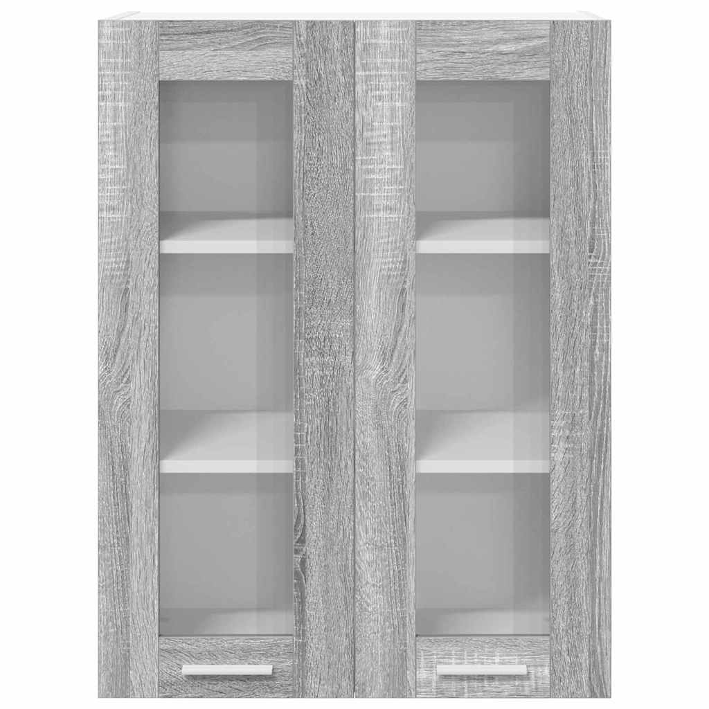 Hanging Cabinet Grey Sonoma 60 x 31 x 80 cm Engineered Wood
