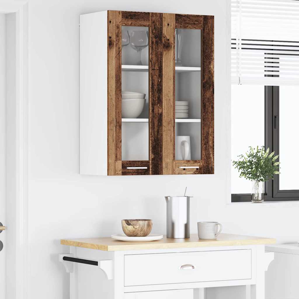 Hanging Cabinet Old Wood 60 x 31 x 80 cm Engineered Wood