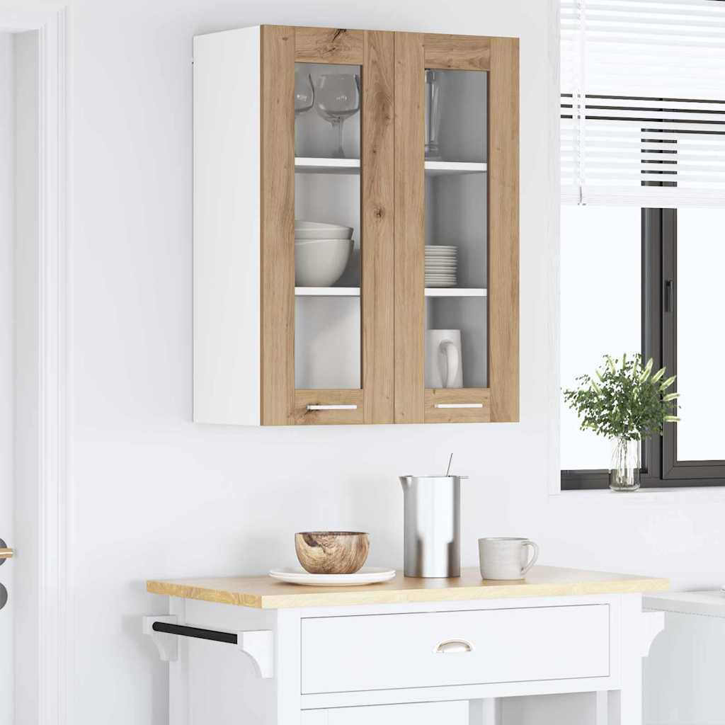 Hanging Cabinet Artisan Oak 60 x 31 x 80 cm Engineered Wood