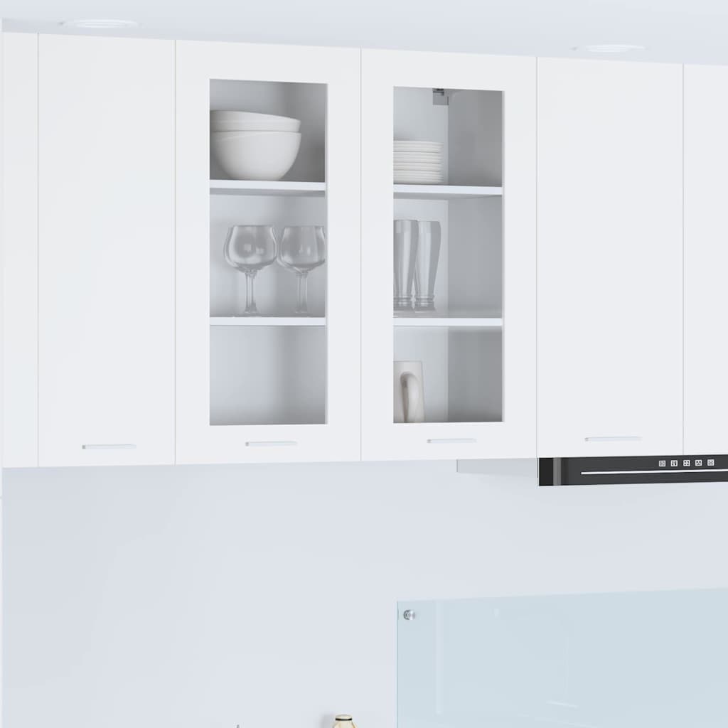 Hanging Cabinet White 80 x 31 x 80 cm Engineered Wood