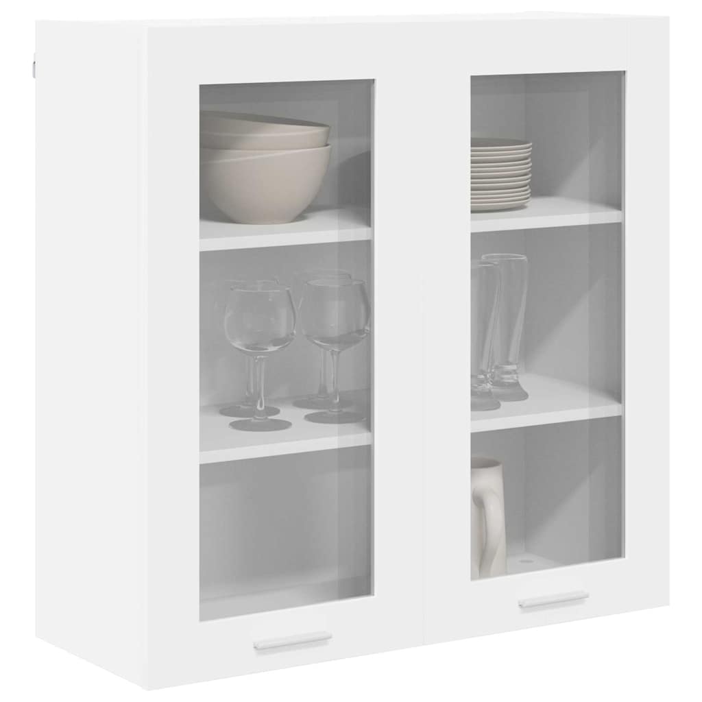 Hanging Cabinet White 80 x 31 x 80 cm Engineered Wood