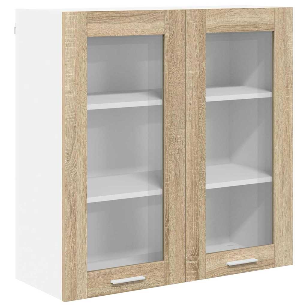 Hanging Cabinet Sonoma Oak 80 x 31 x 80 cm Engineered Wood