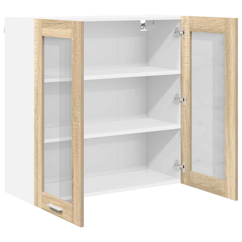 Hanging Cabinet Sonoma Oak 80 x 31 x 80 cm Engineered Wood