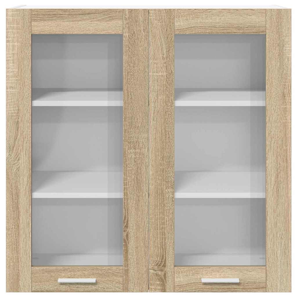 Hanging Cabinet Sonoma Oak 80 x 31 x 80 cm Engineered Wood