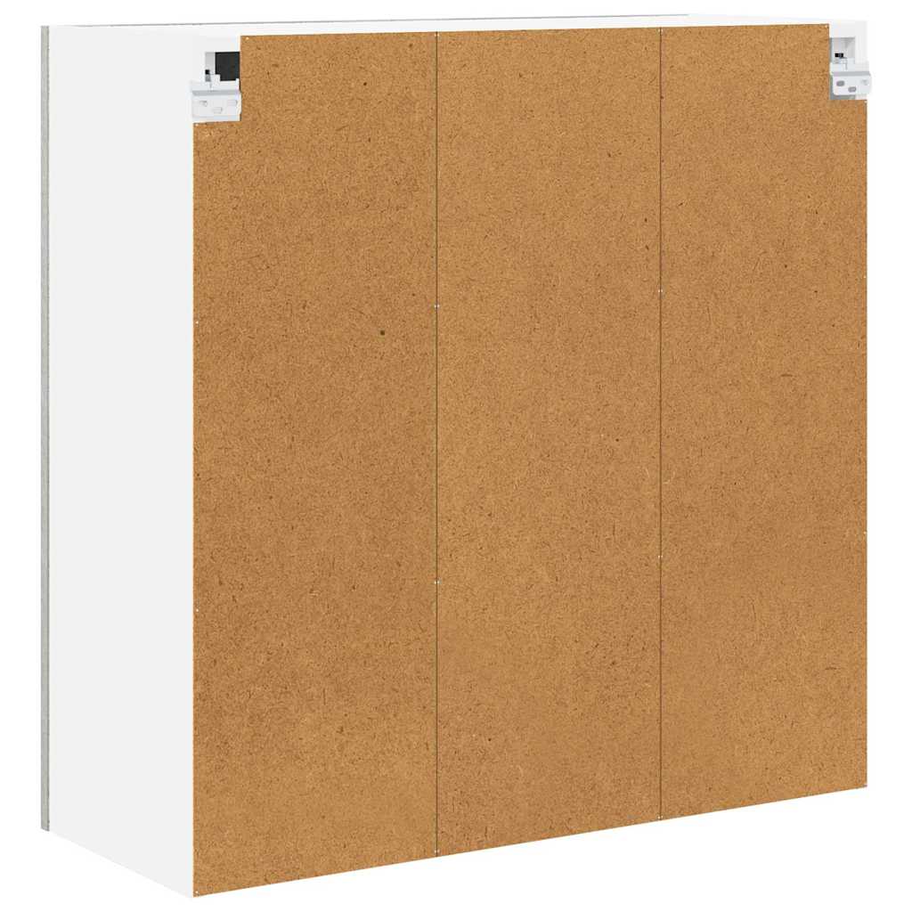 Hanging Cabinet Concrete Grey 80 x 31 x 80 cm Engineered Wood