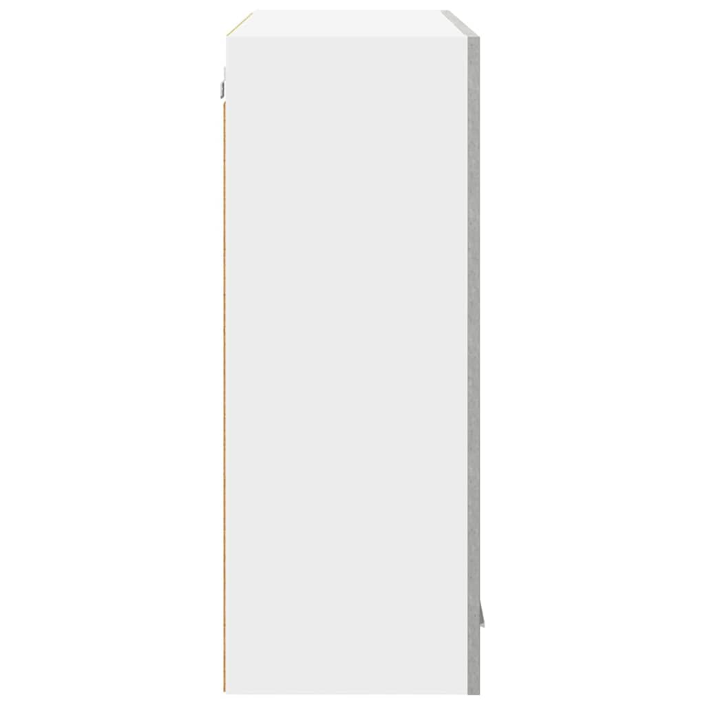 Hanging Cabinet Concrete Grey 80 x 31 x 80 cm Engineered Wood