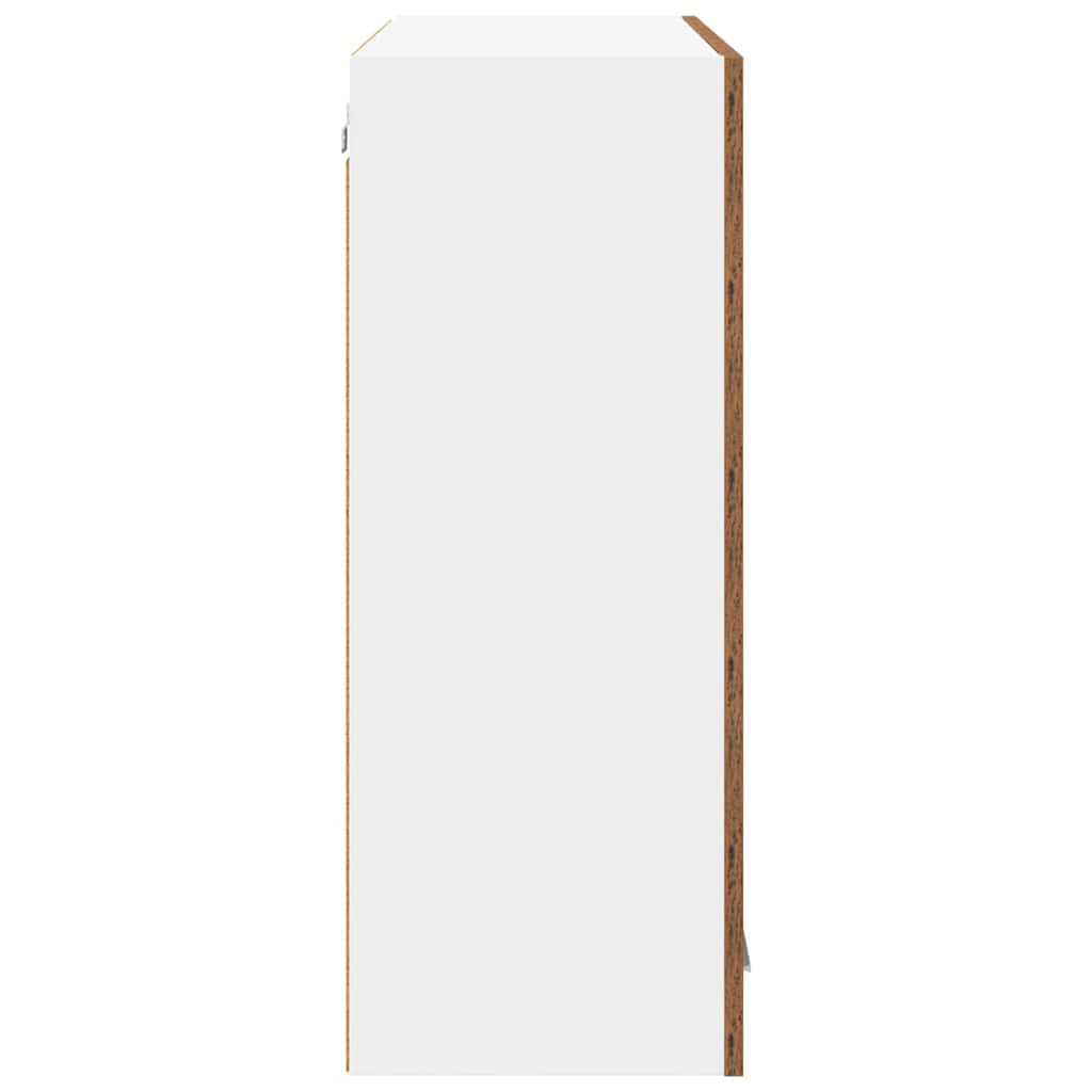 Hanging Cabinet Old Wood 80 x 31 x 80 cm Engineered Wood