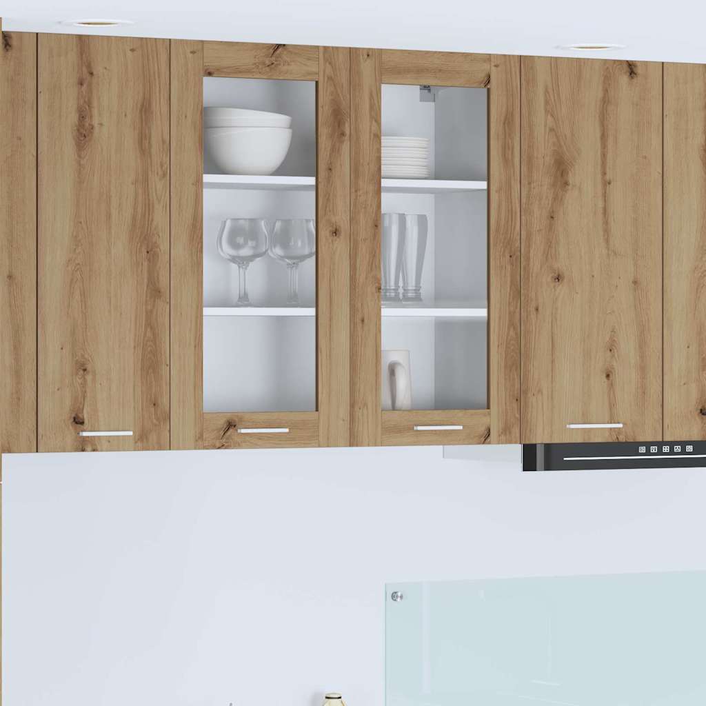 Hanging Cabinet Artisan Oak 80 x 31 x 80 cm Engineered Wood