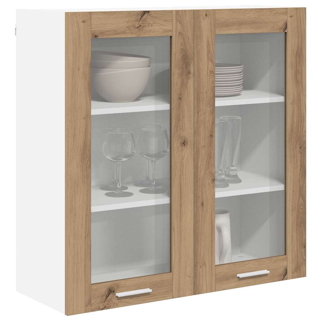 Hanging Cabinet Artisan Oak 80 x 31 x 80 cm Engineered Wood