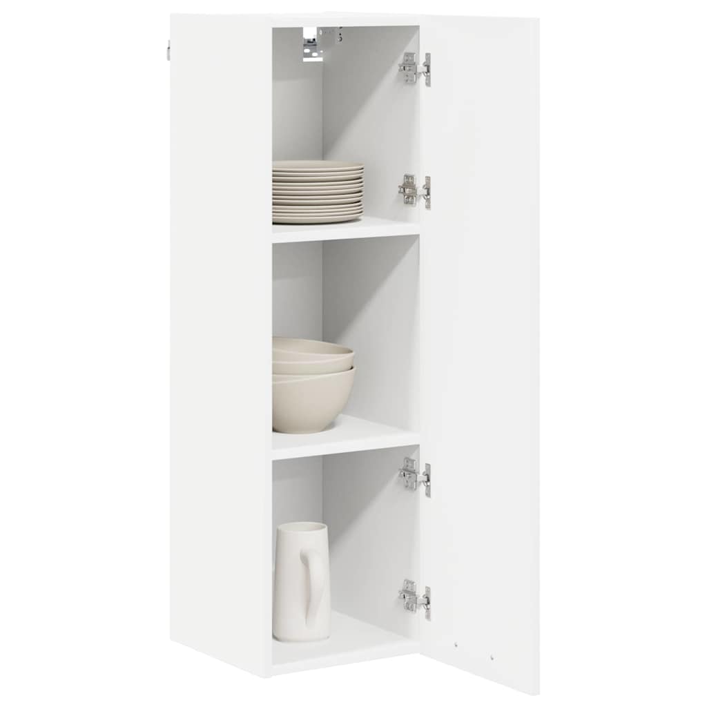 Hanging Cabinet White 30 x 31 x 100 cm Engineered Wood