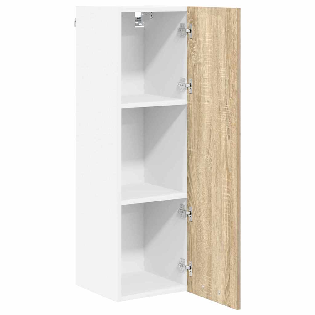 Hanging Cabinet Sonoma Oak 30 x 31 x 100 cm Engineered Wood