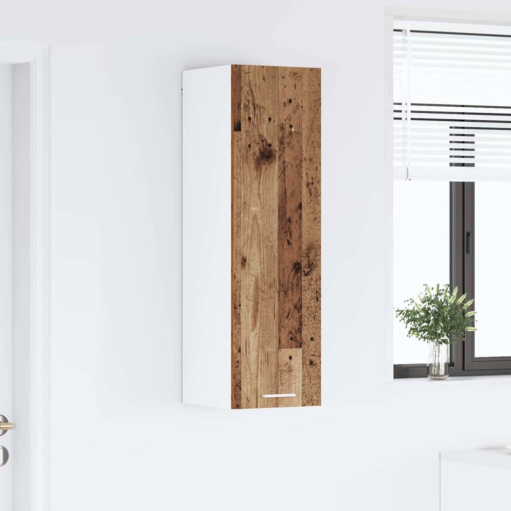 Hanging Cabinet Old Wood 30 x 31 x 100 cm Engineered Wood