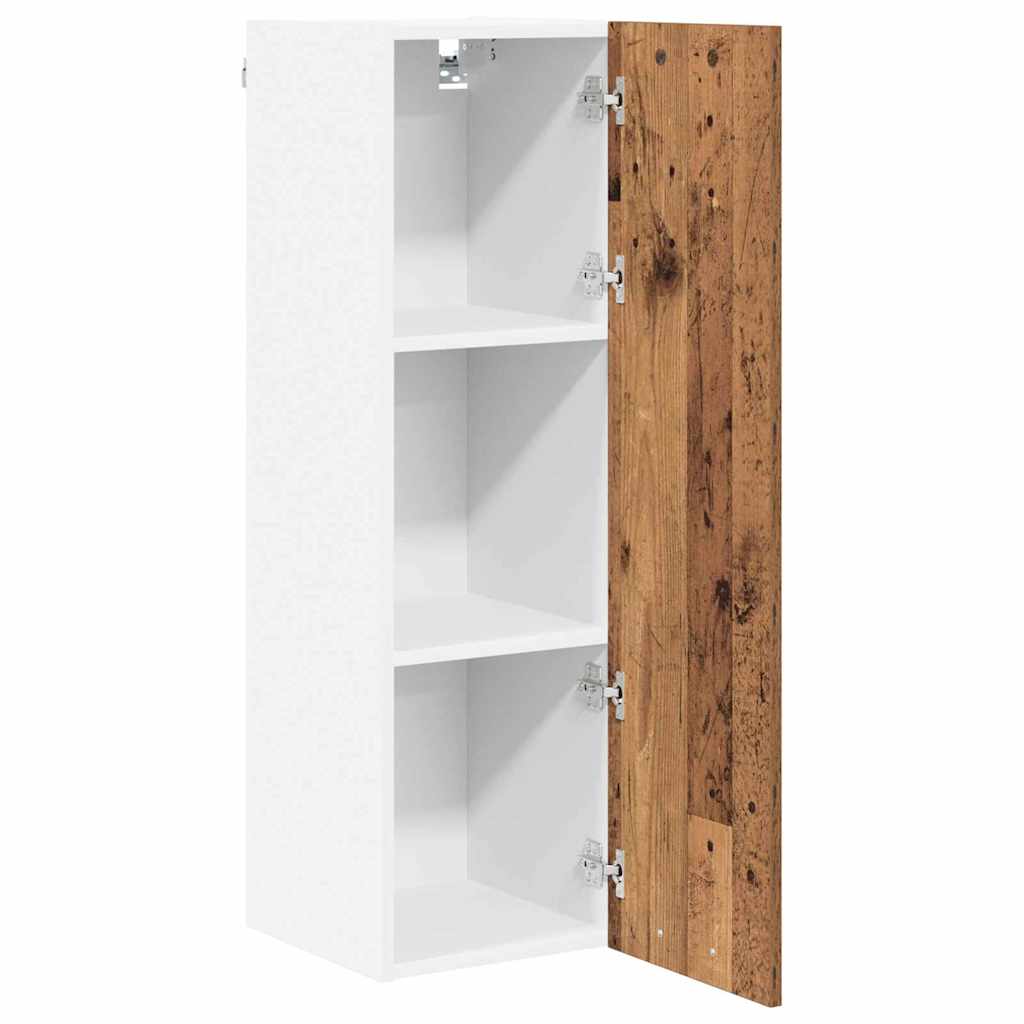 Hanging Cabinet Old Wood 30 x 31 x 100 cm Engineered Wood