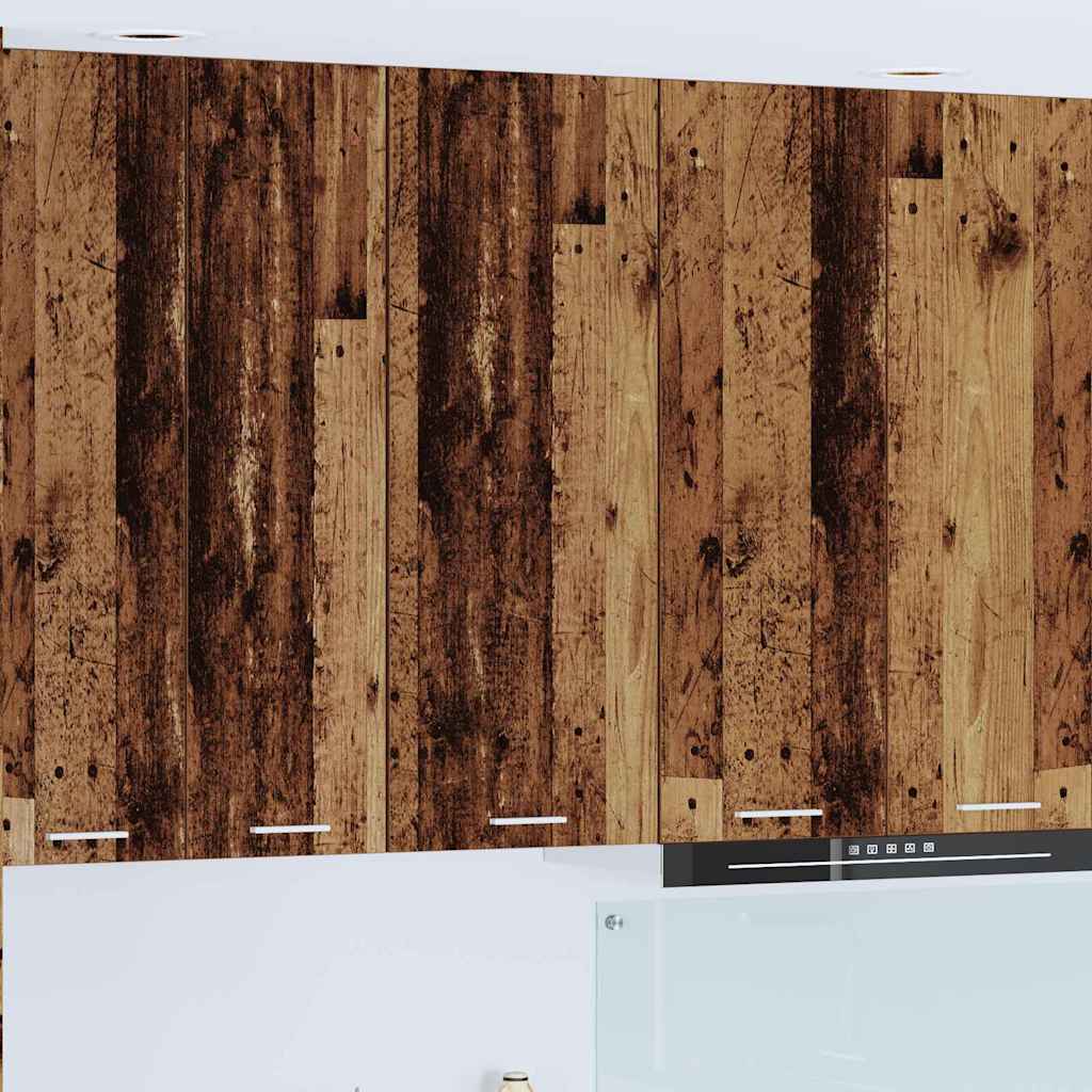 Hanging Cabinet Old Wood 40 x 31 x 100 cm Engineered Wood