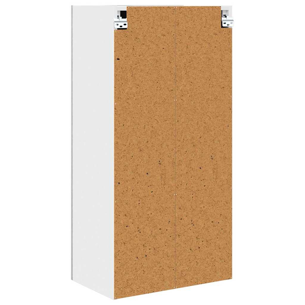 Hanging Cabinet Concrete Grey and White 50 x 31 x 100 cm