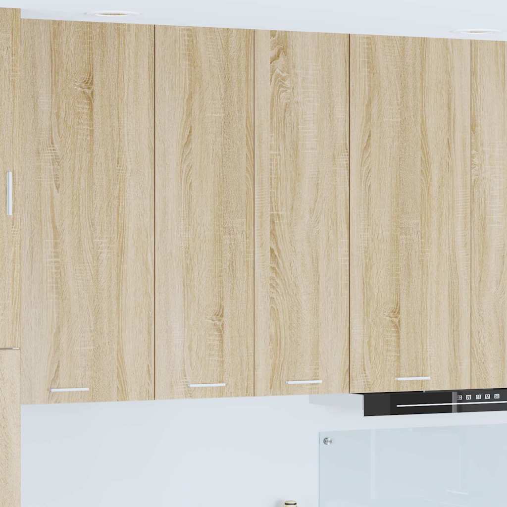 Hanging Cabinet Sonoma Oak 60 x 31 x 100 cm Engineered Wood