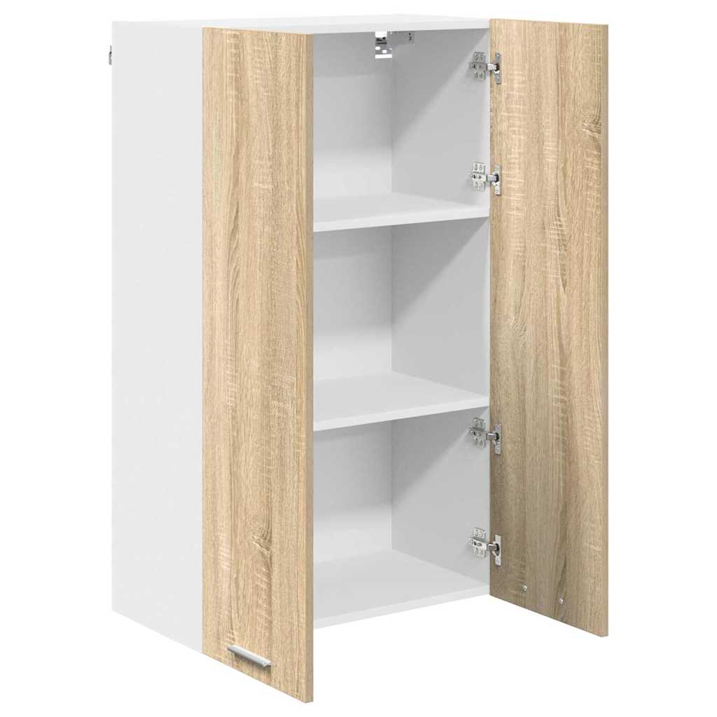 Hanging Cabinet Sonoma Oak 60 x 31 x 100 cm Engineered Wood