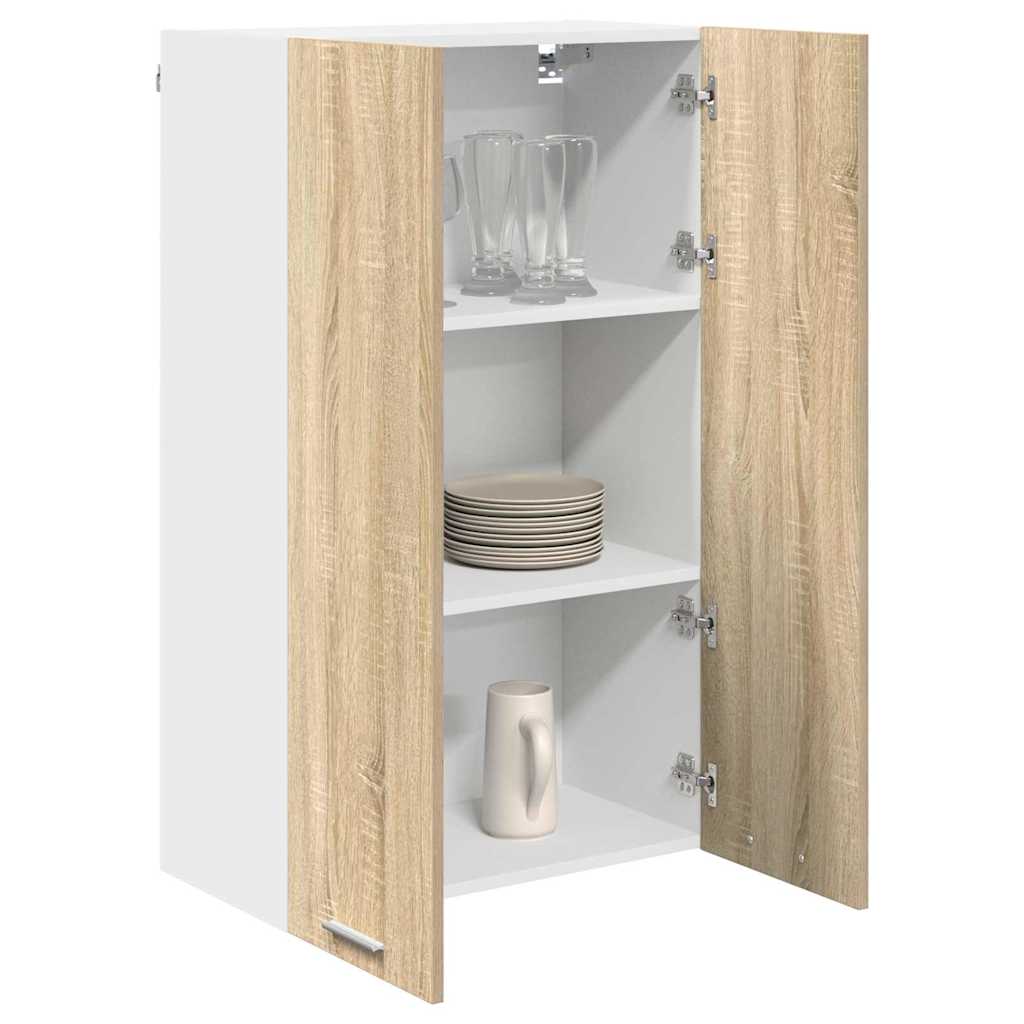Hanging Cabinet Sonoma Oak 60 x 31 x 100 cm Engineered Wood