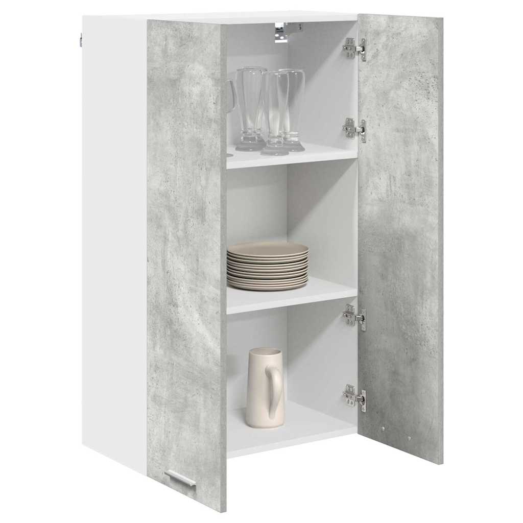 Hanging Cabinet Concrete Grey 60 x 31 x 100 cm Engineered Wood