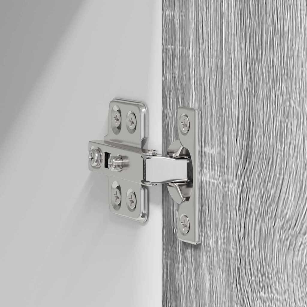 Hanging Cabinet Grey Sonoma 60 x 31 x 100 cm Engineered Wood