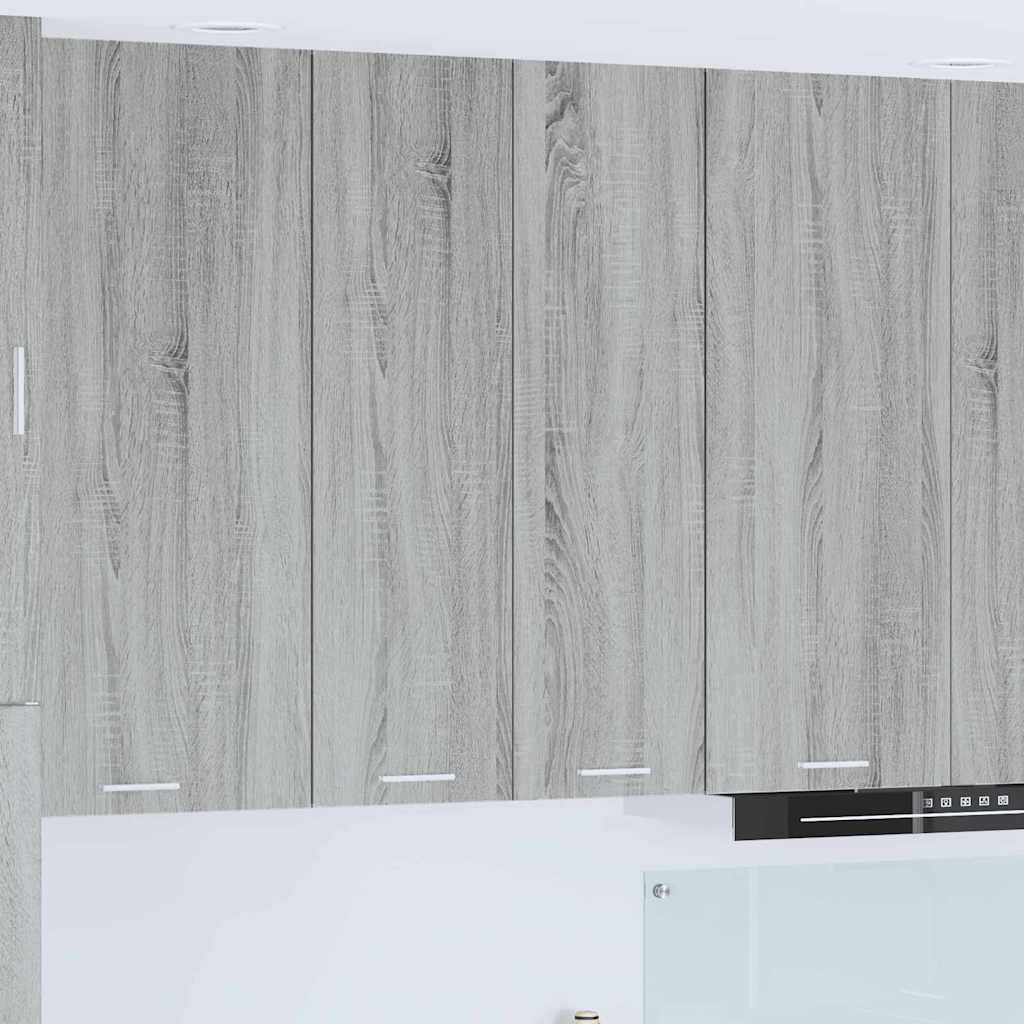 Hanging Cabinet Grey Sonoma 60 x 31 x 100 cm Engineered Wood