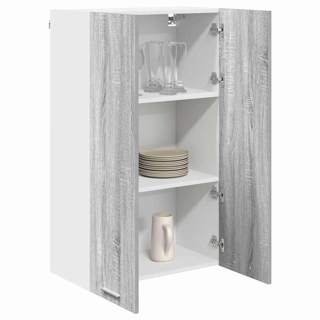 Hanging Cabinet Grey Sonoma 60 x 31 x 100 cm Engineered Wood