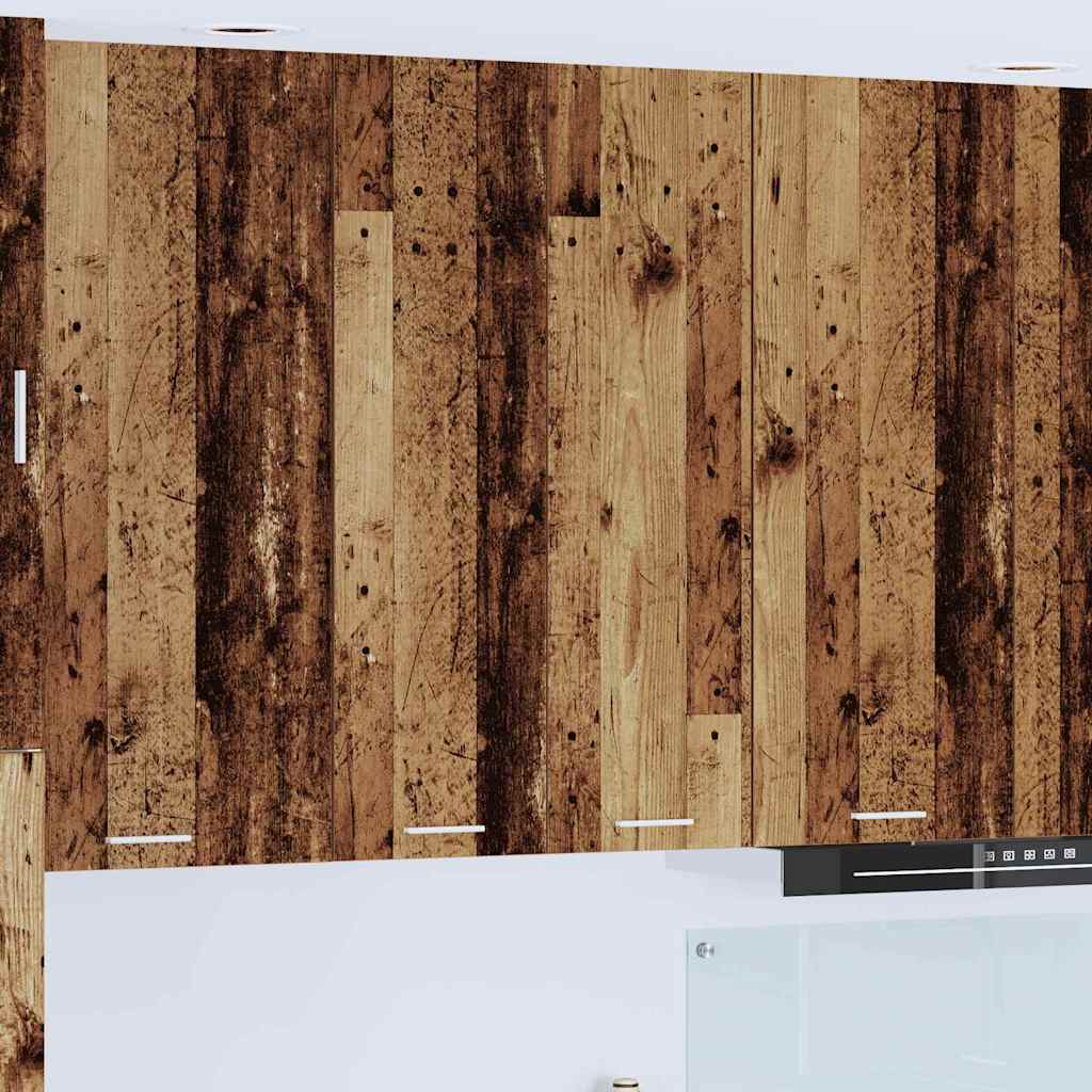 Hanging Cabinet Old Wood 60 x 31 x 100 cm Engineered Wood