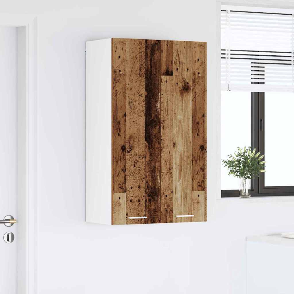Hanging Cabinet Old Wood 60 x 31 x 100 cm Engineered Wood