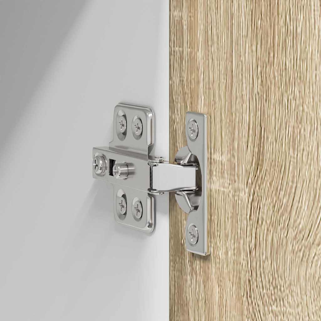 Hanging Cabinet Sonoma Oak 80 x 31 x 100 cm Engineered Wood