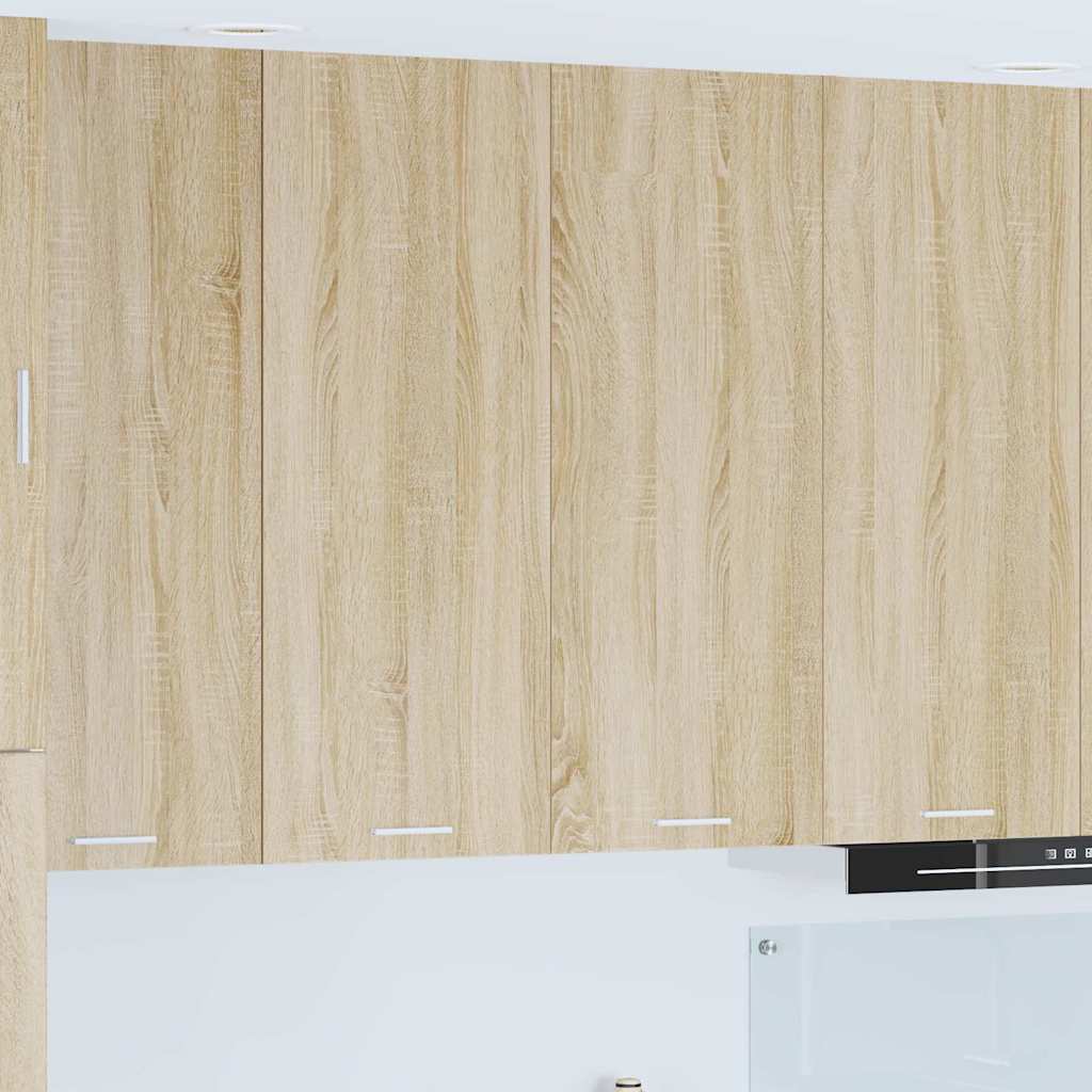 Hanging Cabinet Sonoma Oak 80 x 31 x 100 cm Engineered Wood