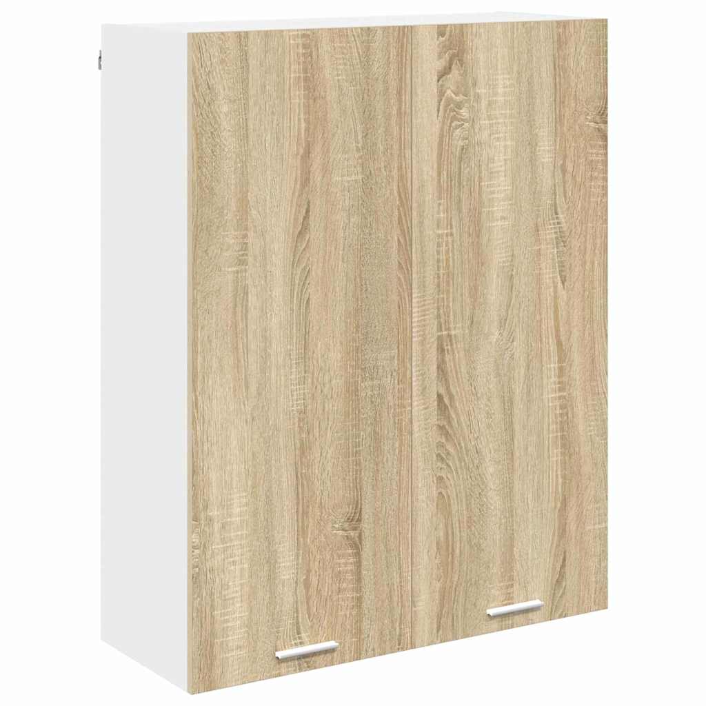Hanging Cabinet Sonoma Oak 80 x 31 x 100 cm Engineered Wood