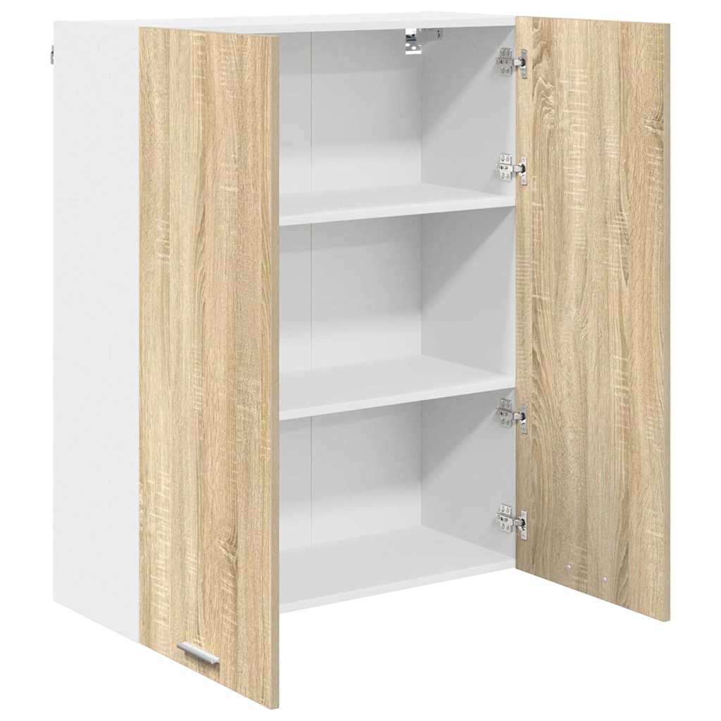 Hanging Cabinet Sonoma Oak 80 x 31 x 100 cm Engineered Wood