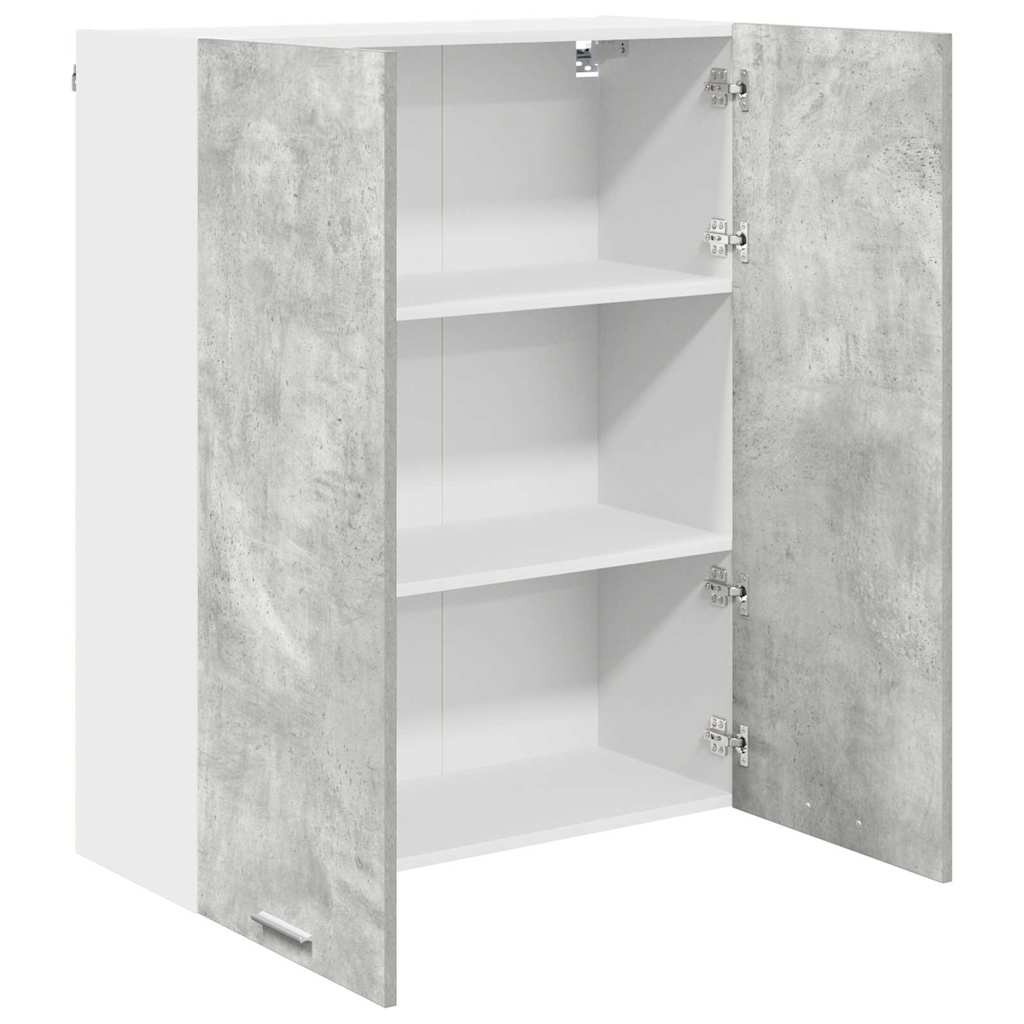 Hanging Cabinet Concrete Grey 80 x 31 x 100 cm Engineered Wood