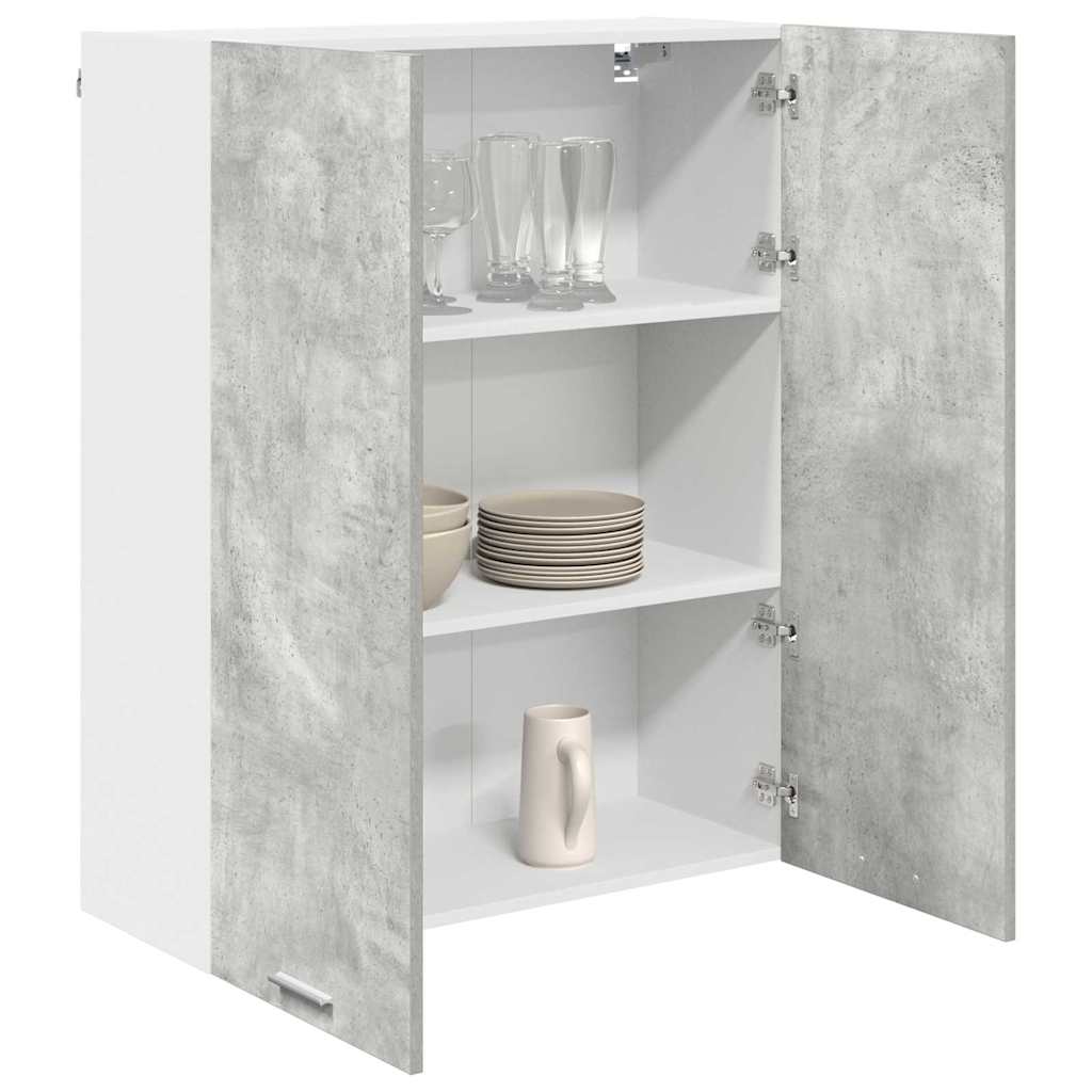 Hanging Cabinet Concrete Grey 80 x 31 x 100 cm Engineered Wood