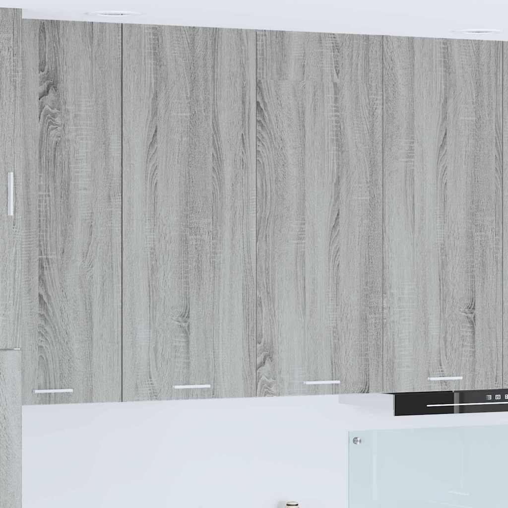 Hanging Cabinet Grey Sonoma 80 x 31 x 100 cm Engineered Wood