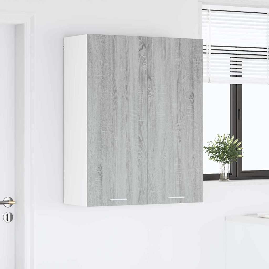 Hanging Cabinet Grey Sonoma 80 x 31 x 100 cm Engineered Wood