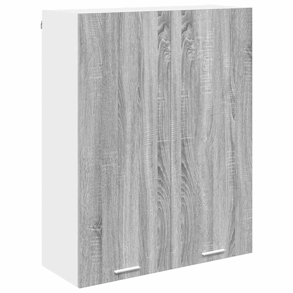 Hanging Cabinet Grey Sonoma 80 x 31 x 100 cm Engineered Wood