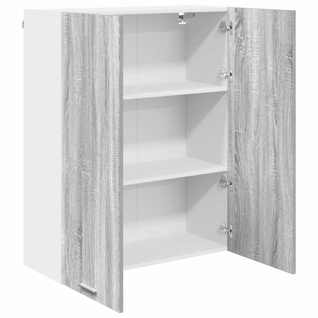 Hanging Cabinet Grey Sonoma 80 x 31 x 100 cm Engineered Wood