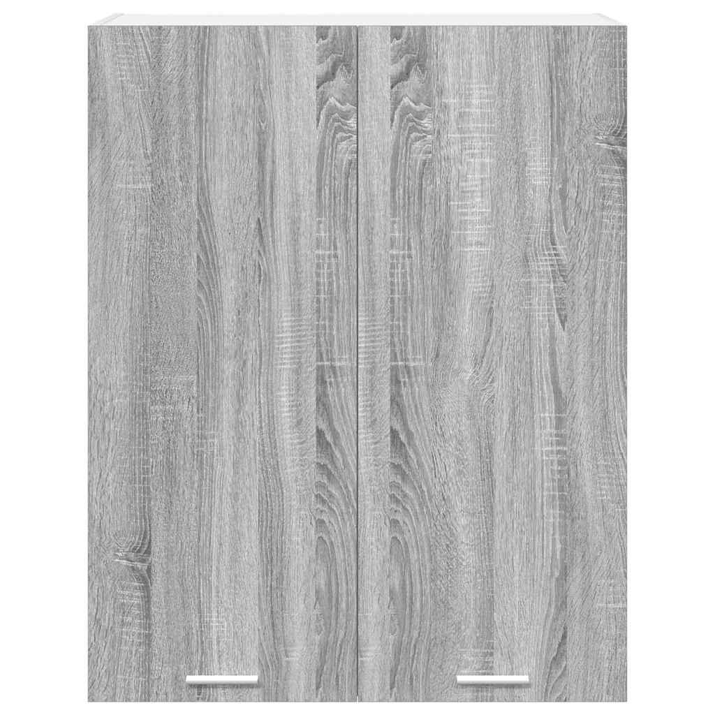 Hanging Cabinet Grey Sonoma 80 x 31 x 100 cm Engineered Wood