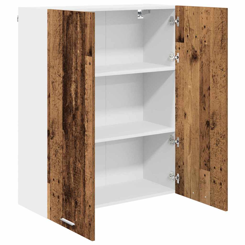 Hanging Cabinet Old Wood 80 x 31 x 100 cm Engineered Wood