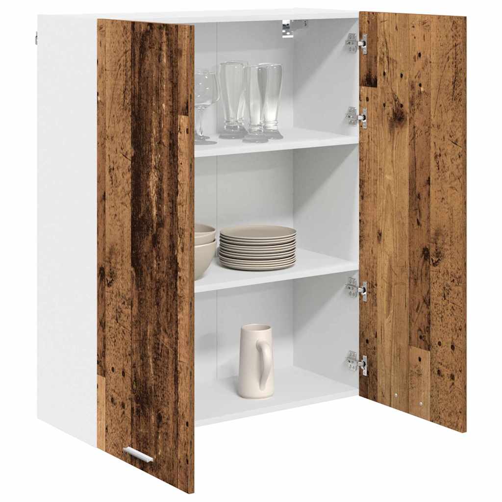 Hanging Cabinet Old Wood 80 x 31 x 100 cm Engineered Wood