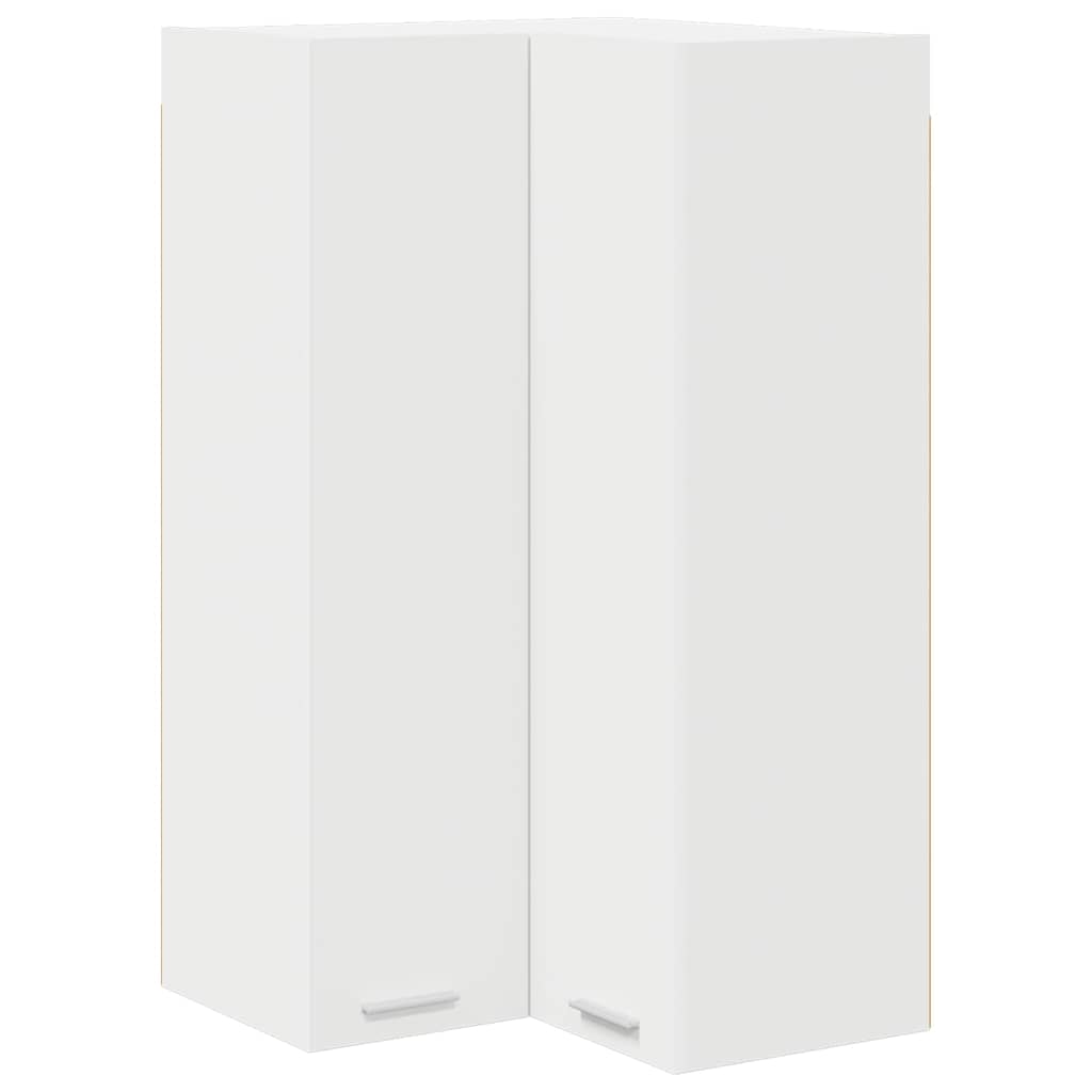 Hanging Cabinet White 57 x 57 x 100 cm Engineered Wood