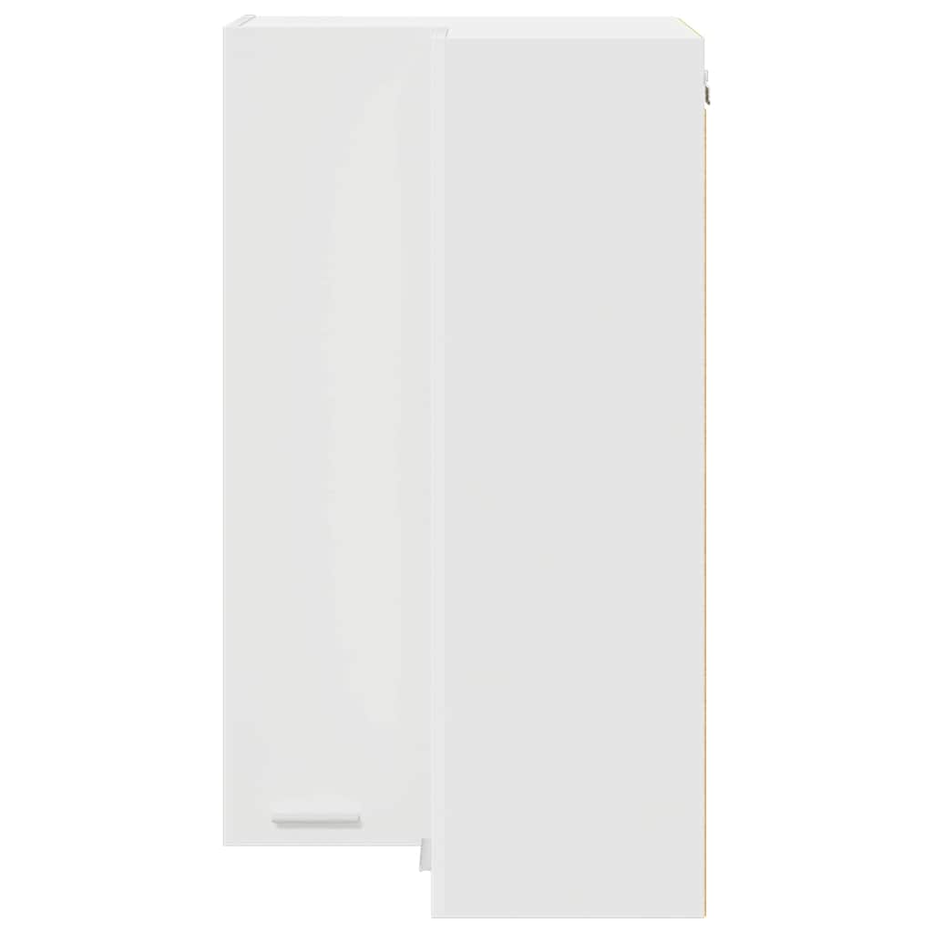 Hanging Cabinet White 57 x 57 x 100 cm Engineered Wood