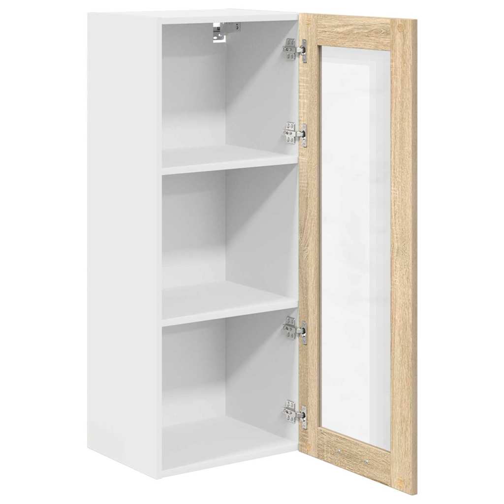 Hanging Cabinet Sonoma Oak 40 x 31 x 100 cm Engineered Wood