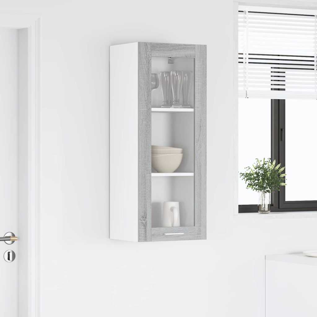 Hanging Cabinet Grey Sonoma 40 x 31 x 100 cm Engineered Wood