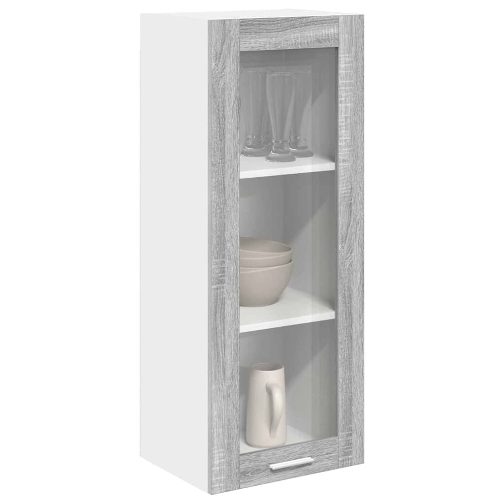 Hanging Cabinet Grey Sonoma 40 x 31 x 100 cm Engineered Wood
