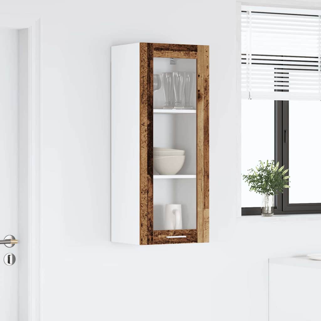 Hanging Cabinet Old Wood 40 x 31 x 100 cm Engineered Wood